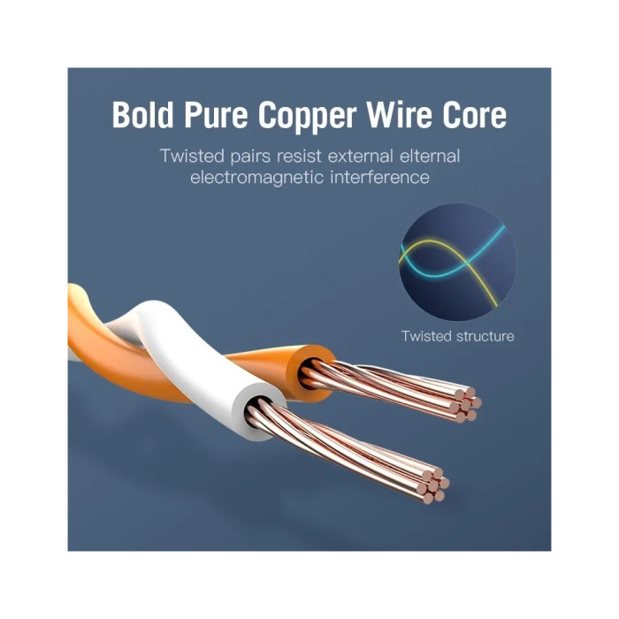 Патч-корд 1м, S/FTP cat 7 RJ-45 black Vention (ICDBF)