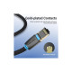 Патч-корд 2м, S/FTP cat 8 RJ-45 black Vention (IKGBH)