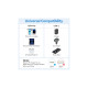 Дата кабель USB-C to Lightning 1.0m PD27W PVC blue Vention (LAKSF)