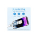 Дата кабель USB 2.0 AM to Lightning 1.0m 2.4A black Vention (LAMBF)