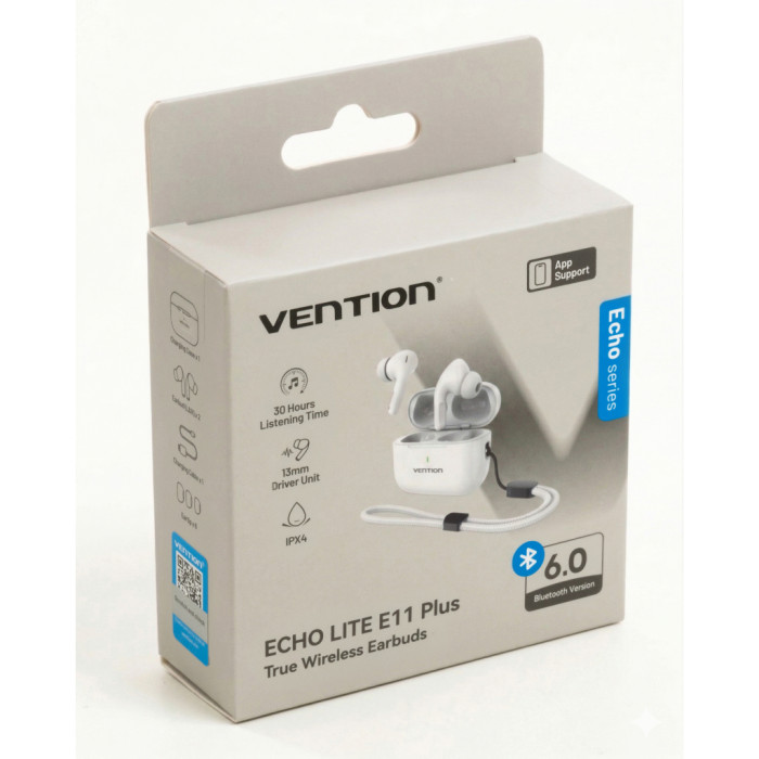 Навушники Vention Echo Lite E11 Plus White (NBVW0-Plus)