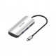 Концентратор Vention USB3.1 Type-C --> HDMI/VGA/USB 3.0x3/PD 100W Hub 6-in-1 (TOIHB)