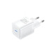 Зарядний пристрій Vention 1xUSB-C PD20W GaN + cable USB-C to USB-C white (TZ-FEPW0-EU-01)