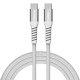 Дата кабель USB-C to USB-C 1.2m Magnetic 60W gray Verbatim (31850)