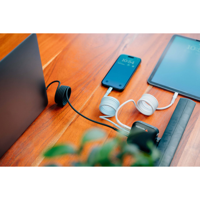 Дата кабель USB-C to USB-C 1.2m Magnetic 60W blue Verbatim (31852)