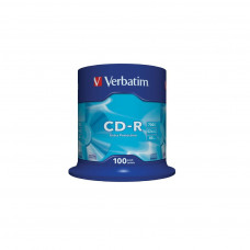 Диск CD Verbatim CD-R 700Mb 52x Cake box 100шт Extra (43411)