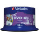 Диск DVD Verbatim 4.7Gb 16X CakeBox 50штWidePrintable (43512)