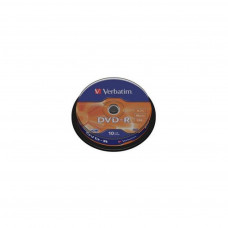 Диск DVD Verbatim 4.7Gb 16X CakeBox 10шт (43523)