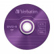 Диск DVD Verbatim 4.7Gb 16X Slim case 5 шт Color (43557)