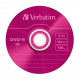 Диск DVD Verbatim 4.7Gb 16X Slim case 5 шт Color (43557)