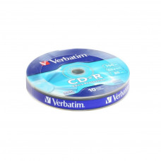 Диск CD Verbatim CD-R 700Mb 52x Spindle Wrap box Extra 10Шт (43725)