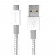 Дата кабель USB 2.0 AM to Micro 5P 1.0m silver Verbatim (48862)