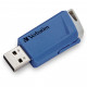 USB флеш накопичувач Verbatim 3x16GB Store 'n' Click Red/Blue/Yellow USB 3.2 (49306)