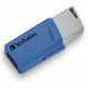 USB флеш накопичувач Verbatim 3x16GB Store 'n' Click Red/Blue/Yellow USB 3.2 (49306)