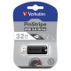 USB флеш накопичувач Verbatim 32GB PinStripe Black USB 3.0 (49317)