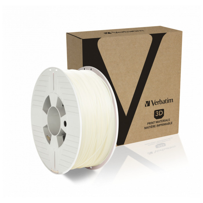 Пластик для 3D-принтера Verbatim ABS 1.75мм Natural/Milky 1kg (55028)