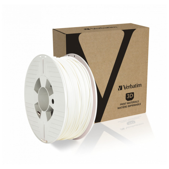 Пластик для 3D-принтера Verbatim ABS 2.85мм white 1kg (55034)