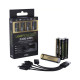 Акумулятор Verico AA USB Type-C 2220mAh/3330mWh-1.5V Li-ion 4шт./уп. (Loop Energy PRO) (1UDBT-A6WEAC-NN)