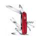 Ніж Victorinox Climber Transparent Red Blister (1.3703.TB1)