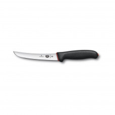 Кухонний ніж Victorinox Fibrox Boning 15 см Dual Grip Black/Red (5.6503.15D)