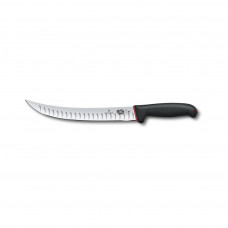 Кухонний ніж Victorinox Fibrox Butcher 25 см Dual Grip Black (5.7223.25D)