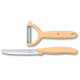 Набір ножів Victorinox SwissClassic Paring Set Tomato and Kiwi Light Orange (6.7116.23L92)