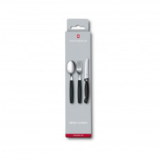 Набір столових приборів Victorinox SwissClassic Table Set 3 шт Black (6.7192.F3)