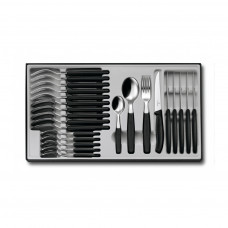 Набір столових приборів Victorinox SwissClassic Table Set 24 шт Black (6.7233.24)