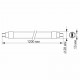 Лампочка Videx LED T8b 18W 1.2M 6200K 220V, матовая