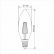 Лампочка Videx Filament C37FMD 4W E14 4100K 220V (VL-C37FMD-04144)