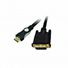 Кабель мультимедійний HDMI to DVI 18+1pin M, 2.0m Viewcon (VD 066-2м.)