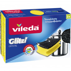 Губки кухонні Vileda Glitzi Crystal 2 шт. (4003790009822)