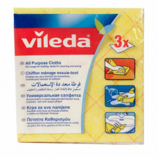 Серветки для прибирання Vileda Allpurpose Cloth 3 шт. (4003790025419)