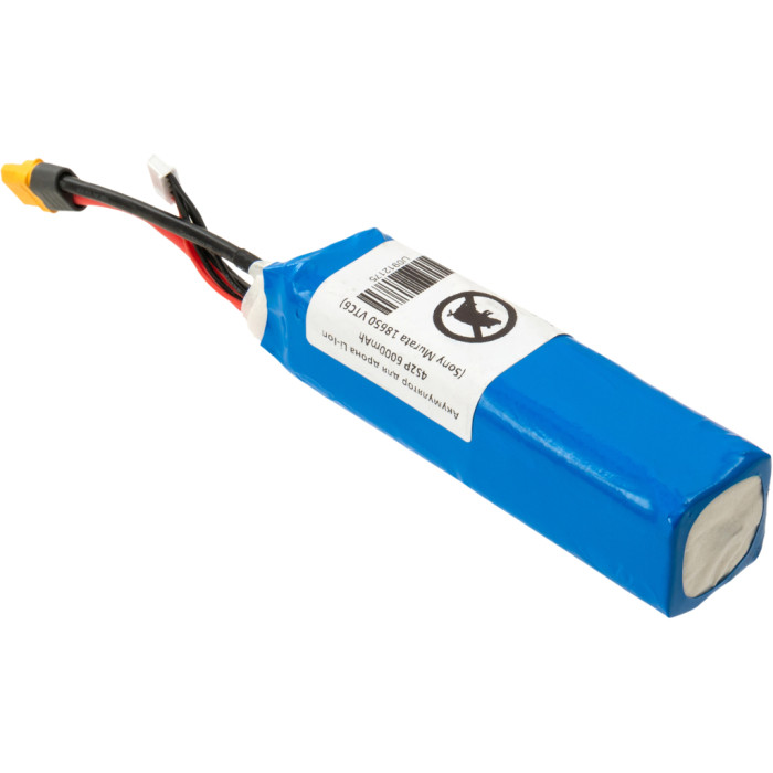 Акумуляторний блок Vinga Li-Ion 4s2Р 6000mAh з балансувальним кабелем Sony Murata 18650 VTC6 (6000BMS/SONY18650)