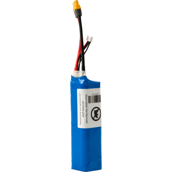 Акумуляторний блок Vinga Li-Ion 4s2Р 6000mAh з балансувальним кабелем Sony Murata 18650 VTC6 (6000BMS/SONY18650)