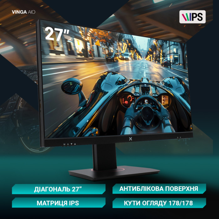 Комп'ютер Vinga AIO Advanced C0237 (I5M16INTWP.C0237)