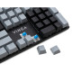 Клавіатура Vinga KBGM-090 LED Blue Switch USB Grey/Black (KBGM-090BL Grey/Black)