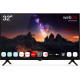Телевізор Vinga S32HD26BWEB