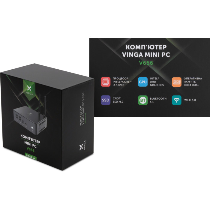 Комп'ютер Vinga Mini PC V656 (V6561220P.8512)