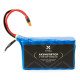 Акумуляторний блок Vinga Li-Ion 6S2P 10000mAh коробка 10 шт (JHY Li-Ion 21700 5000mAh) (V6S2P-10PCS-10000MAH)