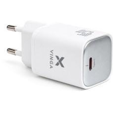 Зарядний пристрій Vinga USB-C PD PPS 45W (VCR45CB)