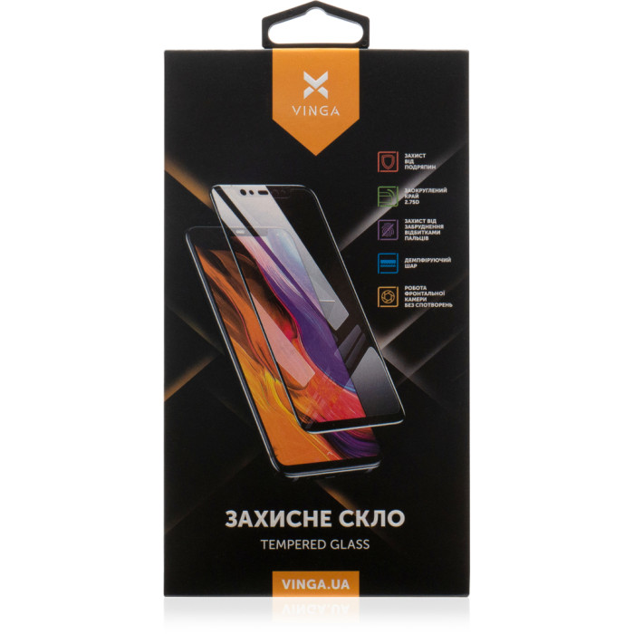 Скло захисне Vinga Apple iPhone 17 Pro (VGIP17P)