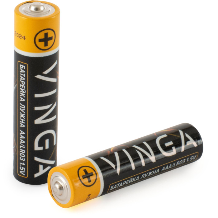 Батарейка AAA LR03 Alkaline 8pcs Blister Vinga (VJABAAA8)