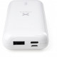 Батарея універсальна Vinga 10000 mAh glossy white (VPB1MWH)