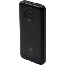 Батарея універсальна Vinga 10000 mAh 22.5W Display Black (VPBB1022)