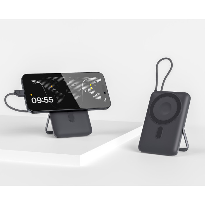 Батарея універсальна Vinga 10000 mAh 22.5W/15W/2.5W Wireless (VPBB1022WL)