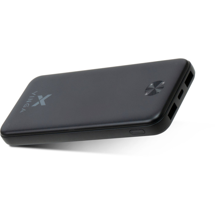 Батарея універсальна Vinga 10000 mAh 10W Black (VPBB10)