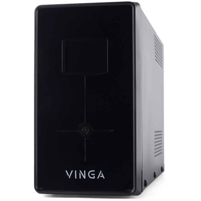 Пристрій безперебійного живлення Vinga LCD 2000VA metall case (VPC-2000M)