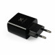 Зарядний пристрій Vinga PD Type-C 20W Charger black + Type-C 4A cable nylon (VWCPDCTCC)