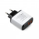 Зарядний пристрій Vinga 2 Port QC3.0 Display Wall Charger (VWCQAADW)